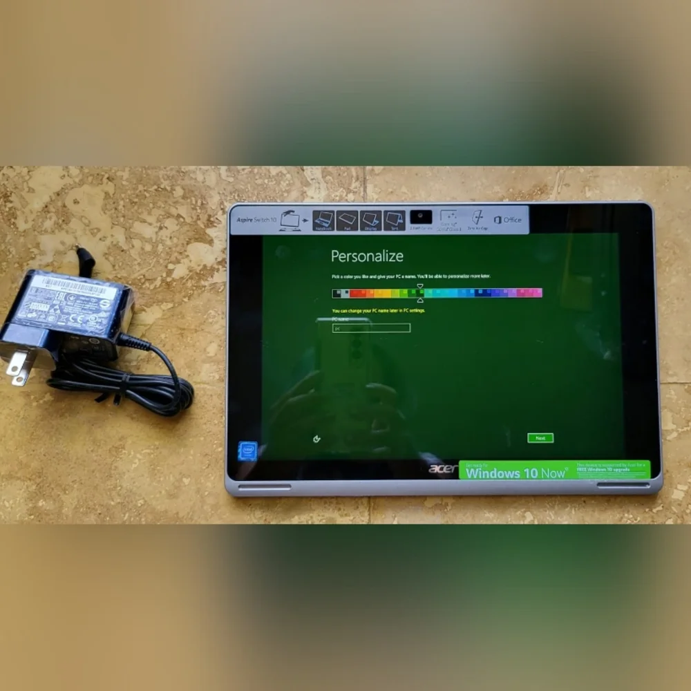 Acer aspire tablet new 9.5 inches